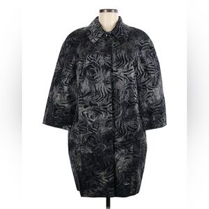 Floral Brocade Cocoon Jacket